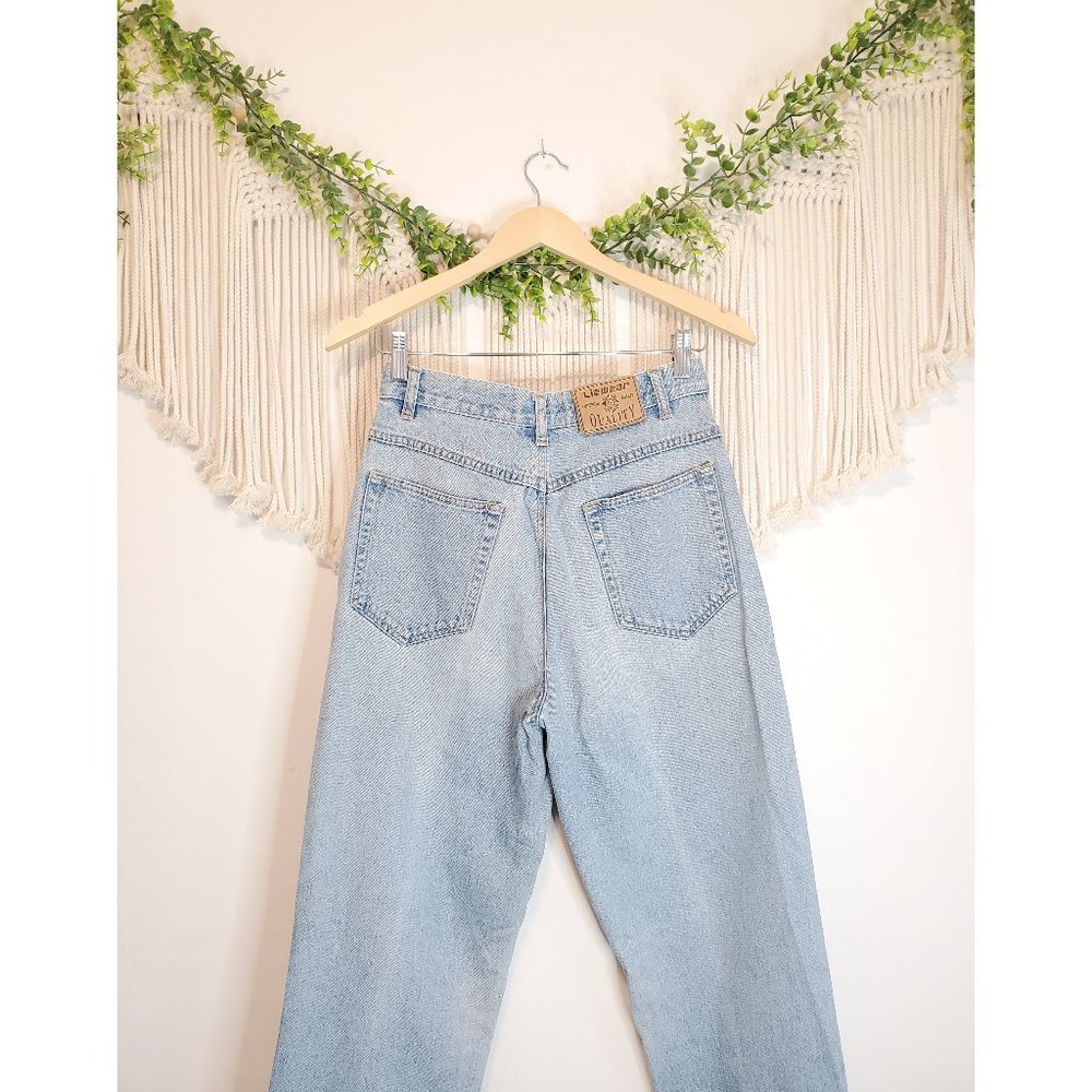 Vintage Liz Claiborne Straight Baggy Jeans - Picture 1 of 9